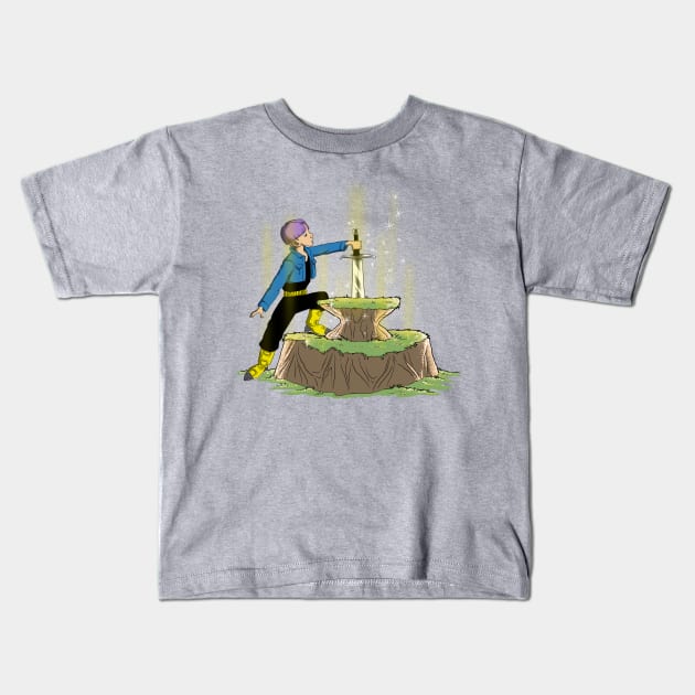 Sword of hope Kids T-Shirt by ddjvigo